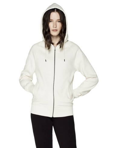 E-EP61Z-HEAVY RAGLAN ZIP-UP HOODY WITH SIDE POCKETS